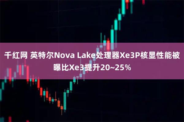千红网 英特尔Nova Lake处理器Xe3P核显性能被曝比Xe3提升20~25%